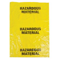 Hazardous Waste Bags, Infectious Waste, 60" L x 36" W, 208.2 L (55 Gal.) Capacity PB Rental Co. Ltd.