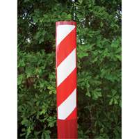 D&eacute;calcomanies pour piquet flexible de marquage PB Rental Co. Ltd.