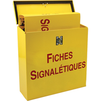 Boîte pour documents de s&eacute;curit&eacute; pour le chantier, Français, Compris reliures PB Rental Co. Ltd.