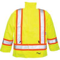 Manteaux 300 deniers Professional Journeyman, Polyester, Petit, Jaune lime haute visibilit&eacute; PB Rental Co. Ltd.
