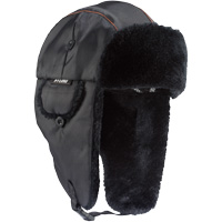 Chapeau de trappeur classique N-Ferno 6802, Doublure en Fourrure synth&eacute;tique, Moyen/Petit, Noir PB Rental Co. Ltd.