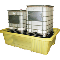 Double IBC 4000i Without Drain, 750 US gal. Spill Capacity, 113" x 71" x 32" PB Rental Co. Ltd.