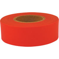 Ruban de signalisation Sub-Zero, 1,2" la x 150' lo, Rouge fluorescent PB Rental Co. Ltd.