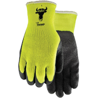 330 Visibull Gloves, 7/Small, Rubber Latex Coating, Polyester Shell PB Rental Co. Ltd.