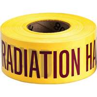 Ruban pour barricade, Anglais, 3" la x 1000' lo, 3 mils, Magenta/jaune PB Rental Co. Ltd.