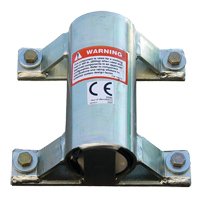 Base &agrave; davier pour collier de passage pour installation murale DBI-SALA Advanced PB Rental Co. Ltd.