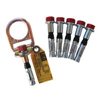 Concrete D-ring Anchor with Bolts, Bolt-On/Concrete, Temporary Use PB Rental Co. Ltd.