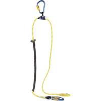 Longe de positionnement r&eacute;glable &agrave; corde pour grimpeur, 1 branches, 8', Classe CSA F, Nylon PB Rental Co. Ltd.
