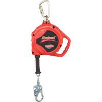 Cordage de s&eacute;curit&eacute; autor&eacute;tractable Rebel, 33', Acier inoxydable, Pivotant PB Rental Co. Ltd.