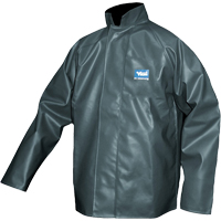 Journeyman Chemical Resistant Rain Jacket, Polyester, Medium, Green PB Rental Co. Ltd.