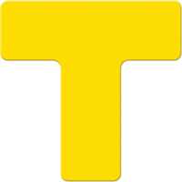 Marqueurs all&eacute;g&eacute;e/5S Armor Stripe, T, 6" lo x 6" la, Jaune, Plastique PB Rental Co. Ltd.