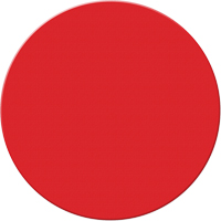 Marqueurs all&eacute;g&eacute;e/5S Armor Stripe, Cercle, 6" lo x 6" la, Rouge, Plastique PB Rental Co. Ltd.