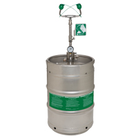 Douche oculaire d'urgence portable, Pressuris&eacute;, Capacit&eacute; 15 gal., Conformit&eacute; ANSI Z358.1 PB Rental Co. Ltd.