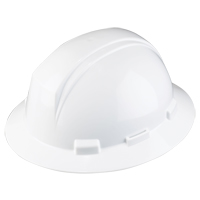Casques de sécurité avec rebord