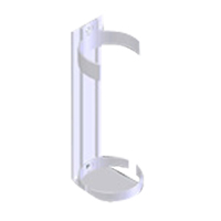 Dynamic Plastic Vehicle Bracket for Bio Med Wash&reg; Solution PB Rental Co. Ltd.