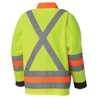 6007 Veste de s&eacute;curit&eacute; routi&egrave;re respirante, Polyester, Jaune lime haute visibilit&eacute;, T-petit PB Rental Co. Ltd.