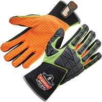 ProFlex&reg; 925F(X) Dorsal Impact-Reducing Gloves, Small, Split Leather Palm, Slip-On Cuff PB Rental Co. Ltd.