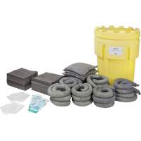 Trousse de lutte contre les d&eacute;versements de premi&egrave;re qualit&eacute;, Universel, Baril de r&eacute;cup&eacute;ration, Absorbance de 95 gal. US PB Rental Co. Ltd.