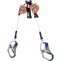 C&acirc;ble de s&eacute;curit&eacute; autor&eacute;tractable pour rebord Nano-Lok, 7', Acier inoxydable, Pivotant PB Rental Co. Ltd.