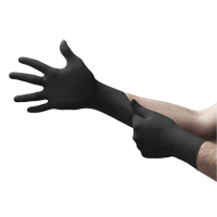 Black Dragon&reg; Zero Gloves, X-Small, Nitrile, 4.5-mil, Powder-Free, Black, Class 2 PB Rental Co. Ltd.