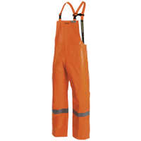 P162 041 Utili-Gard&reg; FR Bib Pant, Small, High Visibility Orange PB Rental Co. Ltd.