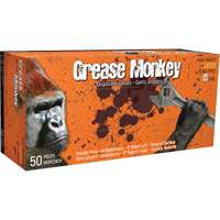 Gants Grease Monkey, Moyen, Latex, 15 mils, Sans poudre, Bleu PB Rental Co. Ltd.