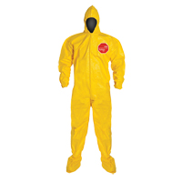 Coveralls, Medium, Yellow, Tychem&reg; 2000 PB Rental Co. Ltd.