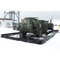 Insta-Berm L-Rod, 748 US gal. Capacity, 10' W x 10' L x 12" H, L-Bracket PB Rental Co. Ltd.
