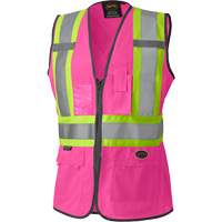 139PK Veste de s&eacute;curit&eacute; pour femme, Rose, T-petit, Polyester PB Rental Co. Ltd.