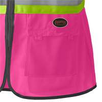 139PK Veste de s&eacute;curit&eacute; pour femme, Rose, T-petit, Polyester PB Rental Co. Ltd.