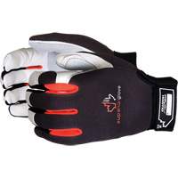 Clutch Gear&reg; Mechanic's Gloves, Grain Leather/Split Leather Palm, Size Small PB Rental Co. Ltd.