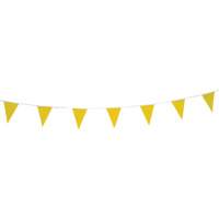 Cordon de fanions, 60' lo, Jaune PB Rental Co. Ltd.