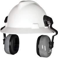 Serre-t&ecirc;te avec contr&ocirc;le du son SH pour les casques de s&eacute;curit&eacute; &agrave; bordure compl&egrave;te, Fixation pour casque, 25 NRR dB PB Rental Co. Ltd.