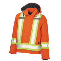 Manteau de s&eacute;curit&eacute;, Orange haute visibilit&eacute;, Grand PB Rental Co. Ltd.