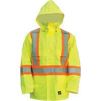 Manteau Open Road, Polyester/Polyur&eacute;thane, Jaune lime haute visibilit&eacute;, Petit PB Rental Co. Ltd.