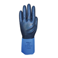 Gants enti&egrave;rement tremp&eacute;s et r&eacute;sistants aux produits chimiques Summitech, Taille Petit/7, 11,8" lo, Chloropr&egrave;ne, Doublure en Poly-coton, 59 mils PB Rental Co. Ltd.
