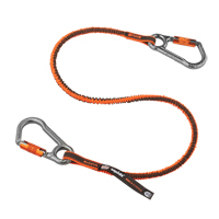 Longe porte-outils verrouillable Squids 3118F(x), Tendeur, Mousqueton double PB Rental Co. Ltd.