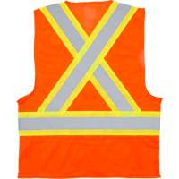 Veste de s&eacute;curit&eacute; pour la circulation, Orange haute visibilit&eacute;, Moyen, Polyester PB Rental Co. Ltd.