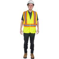 Veste de s&eacute;curit&eacute; pour la circulation, Jaune lime haute visibilit&eacute;, Moyen, Polyester PB Rental Co. Ltd.