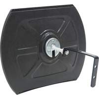 Roundtangular Convex Mirror with Bracket, 12" H x 18" W, Indoor/Outdoor PB Rental Co. Ltd.