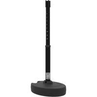 Base pour montant de barri&egrave;re PLUS, Hauteur de 42", Noir PB Rental Co. Ltd.