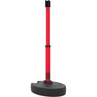 Base pour montant de barri&egrave;re PLUS, Hauteur de 42", Rouge PB Rental Co. Ltd.