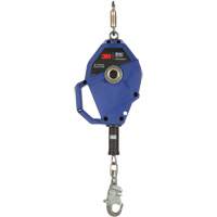Cordage de s&eacute;curit&eacute; autor&eacute;tractable avec verrouillage intelligent, 20', Acier inoxydable, Pivotant PB Rental Co. Ltd.