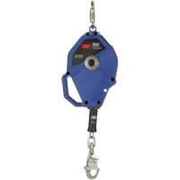 Cordage de s&eacute;curit&eacute; autor&eacute;tractable avec verrouillage intelligent, 50', Acier inoxydable, Pivotant PB Rental Co. Ltd.