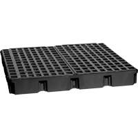 Plateforme de d&eacute;versement modulaire, Capacit&eacute; de d&eacute;versement 60,5 gal. US, 51,5'' x 51,5'' x 6,5" PB Rental Co. Ltd.