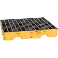 Palette de confinement des d&eacute;versements, Capacit&eacute; de d&eacute;versement 66 gal. US, 51,5'' x 51,5'' x 8" PB Rental Co. Ltd.