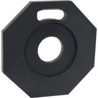 Base en caoutchouc pour poteaux d&eacute;lin&eacute;ateurs de qualit&eacute; sup&eacute;rieure, 12 lb PB Rental Co. Ltd.