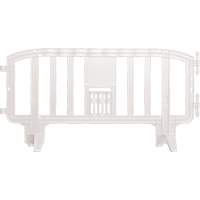 Movit Barricade, Interlocking, 78" L x 39" H, White PB Rental Co. Ltd.