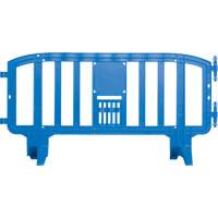 Movit Barricade, Interlocking, 78" L x 39" H, Blue PB Rental Co. Ltd.