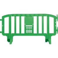 Movit Barricade, Interlocking, 78" L x 39" H, Green PB Rental Co. Ltd.